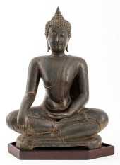 THAI SEATED BUDDHA SHAKYAMUNI