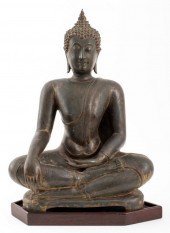 THAI SEATED BUDDHA SHAKYAMUNI