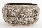 THAI SILVERPLATE ORNAMENTAL BO
