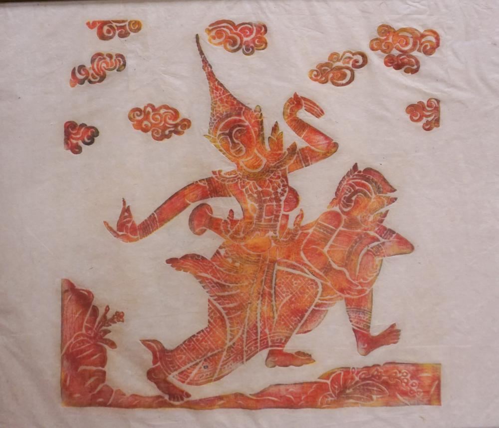 THAI TEMPLE RUBBING, FRAME: 21
