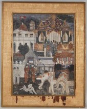 THAI VESSANTARA JATAKA SCENE,