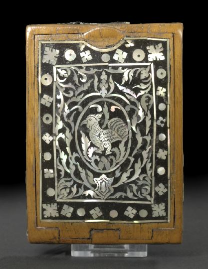 Thai Wooden Tobacco Box,  the