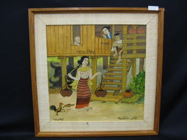 Thailand Painting ''Water