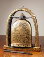 THAILAND (SIAM) GILT-BRONZE EL