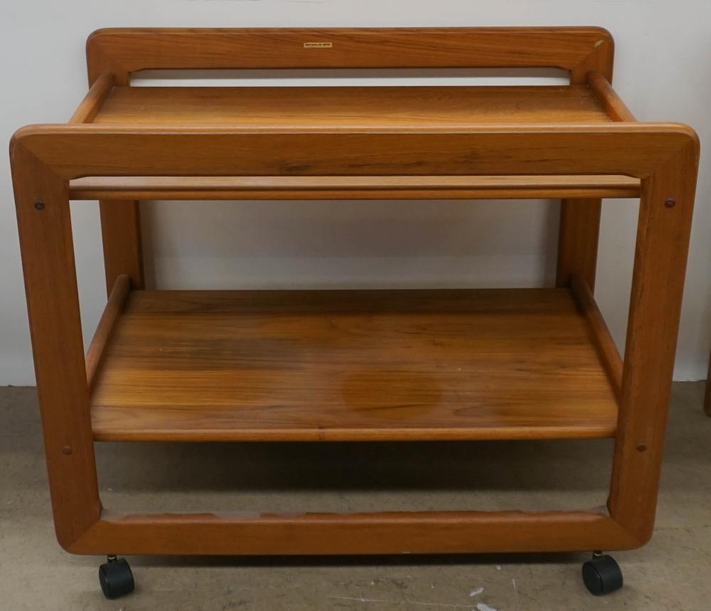 THAILAND TEAK CART 28 X 20 X 34 IN.