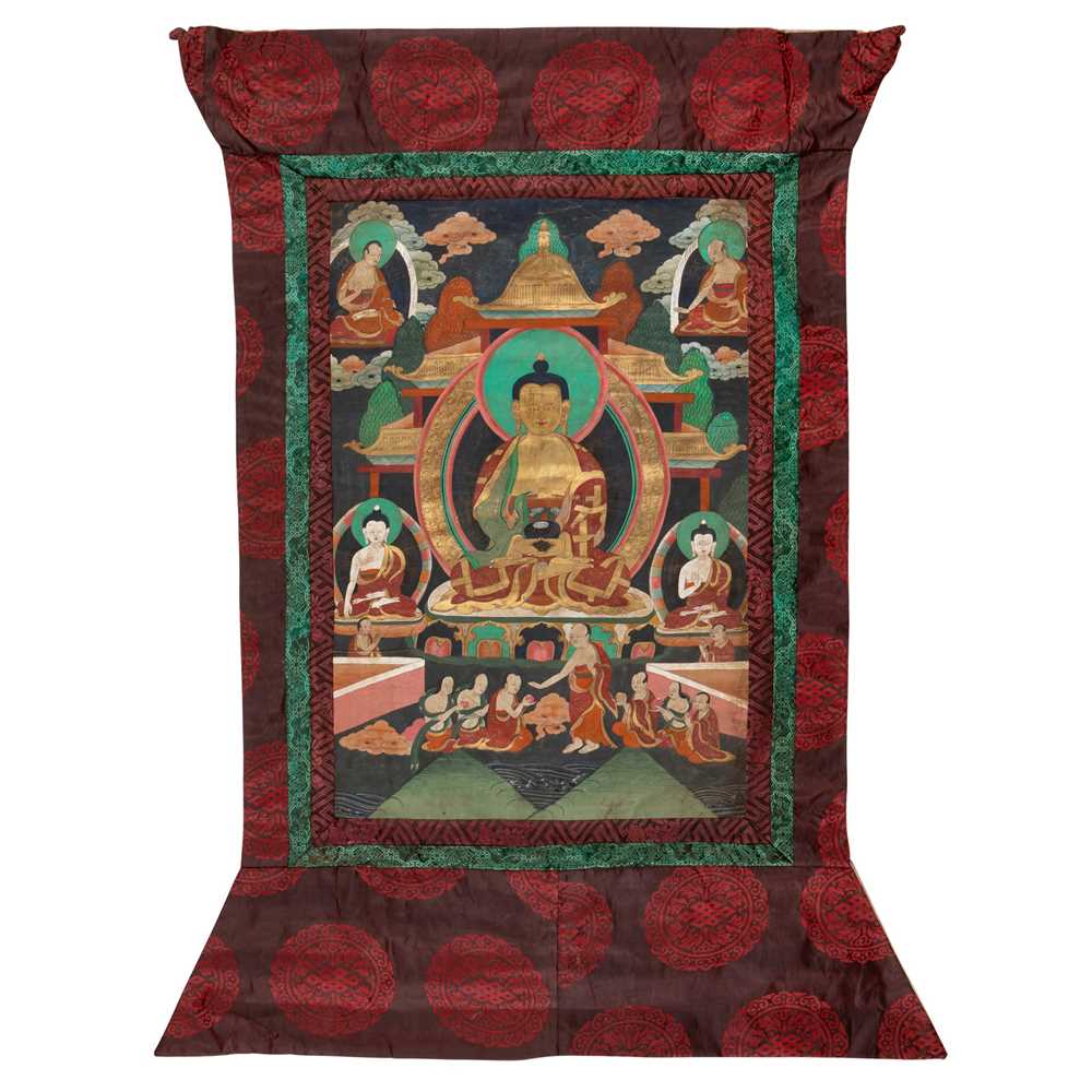 THANGKA DEPICTING AMITABHA QING
