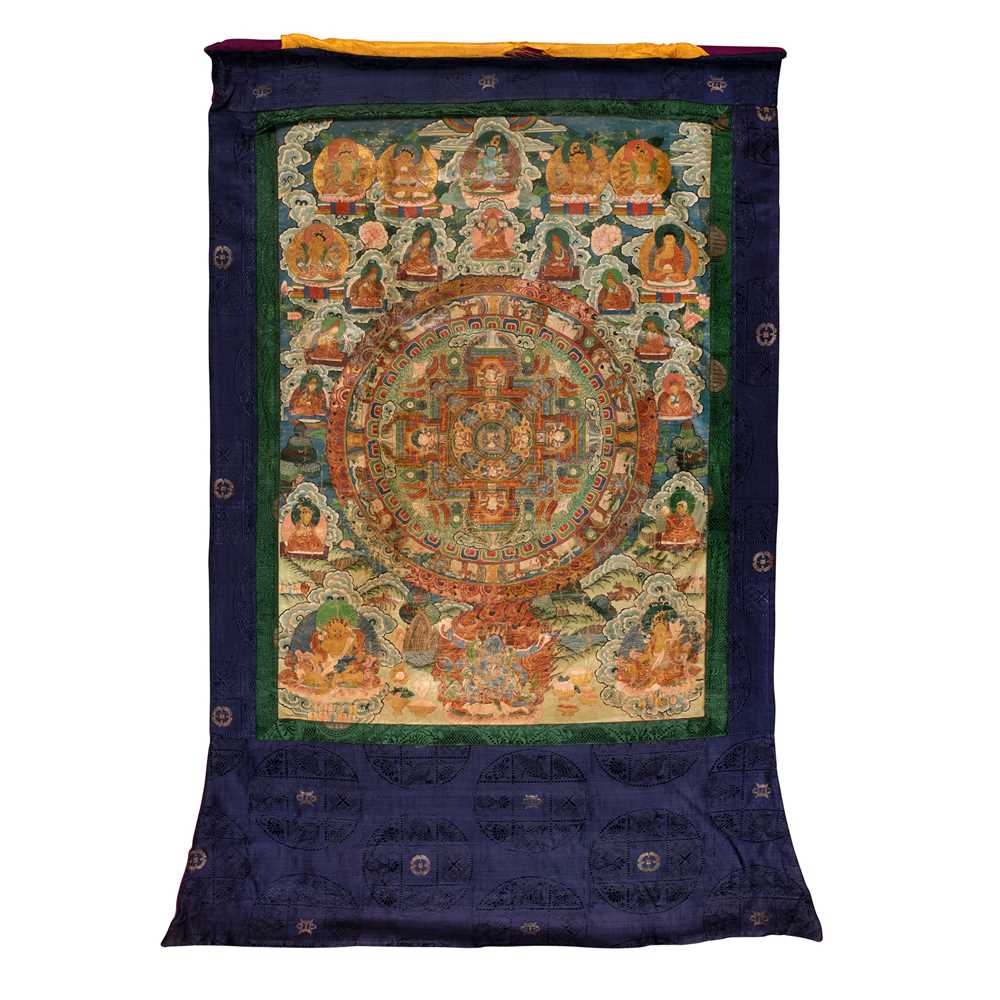 THANGKA DEPICTING GUHYASAMAJA