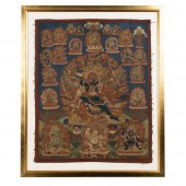 THANGKA DEPICTING GURU DRAGPO