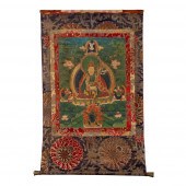 THANGKA DEPICTING PADMASAMBHAV