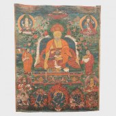 THANGKA DEPICTING TENZIN RABGY