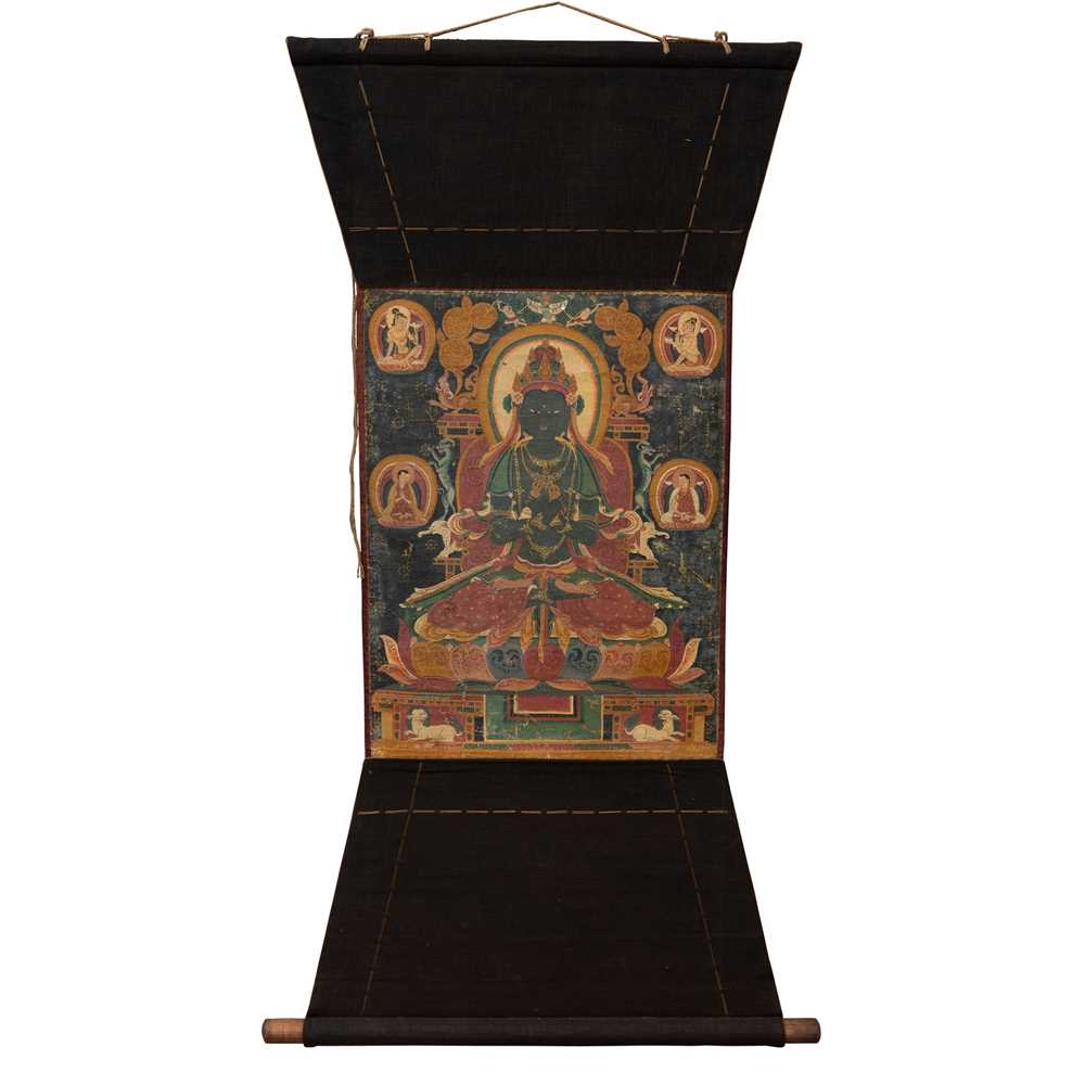 THANGKA DEPICTING VAJRADHARA QING
