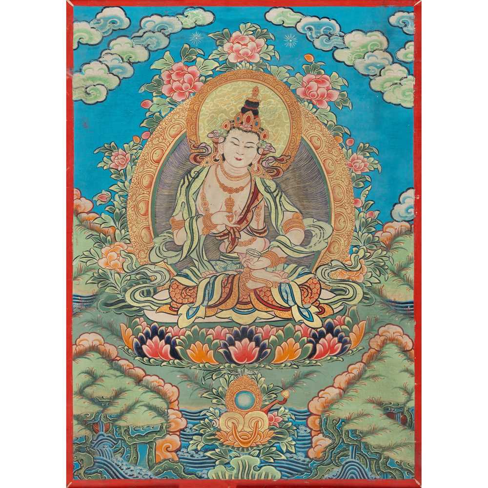 THANGKA DEPICTING VAJRASATTVA