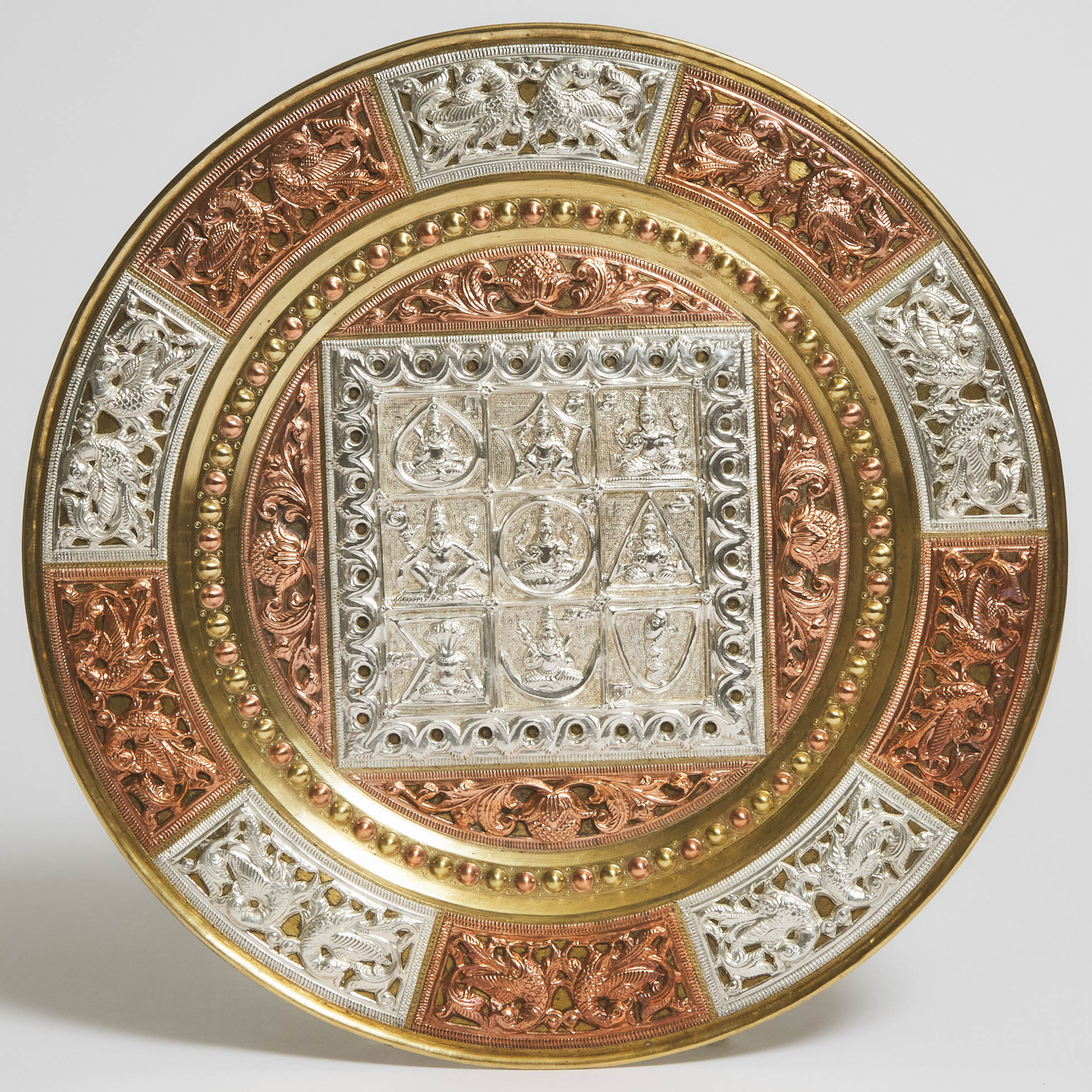 Thanjavur Repoussé Silver, Copper