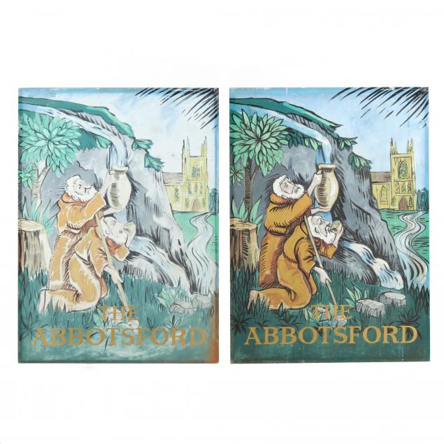 THE ABBOTSFORD DOUBLE-SIDED PUB