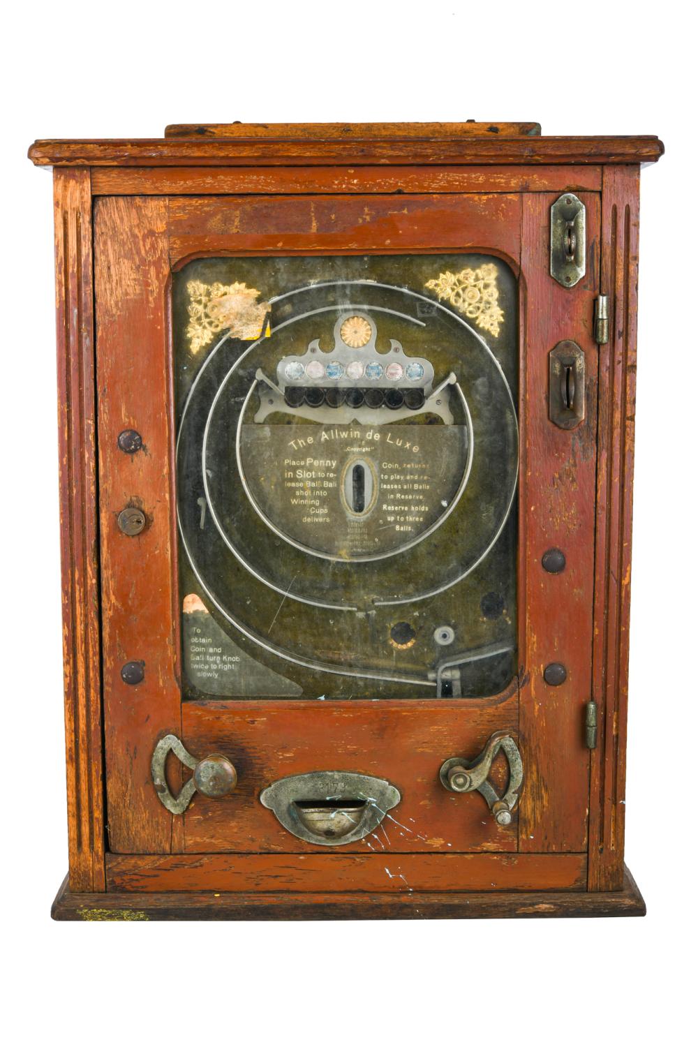 THE "ALLWIN DE LUXE" PENNY SLOT