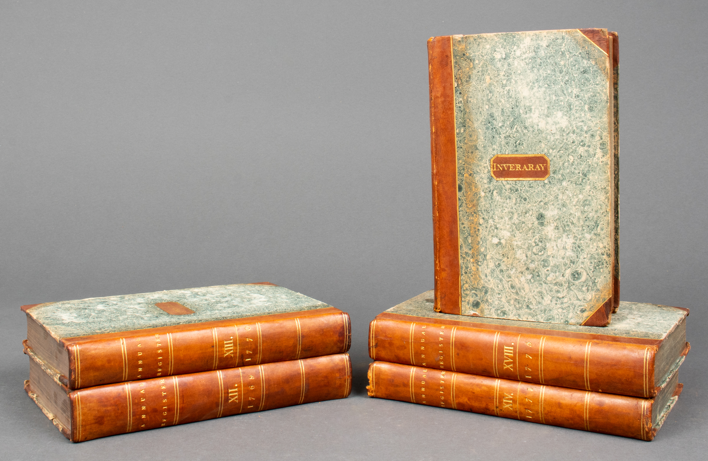 THE ANNUAL REGISTER, 5 VOLUMES,