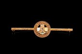 THE ATLANTEANS GOLD PIN[Mardi