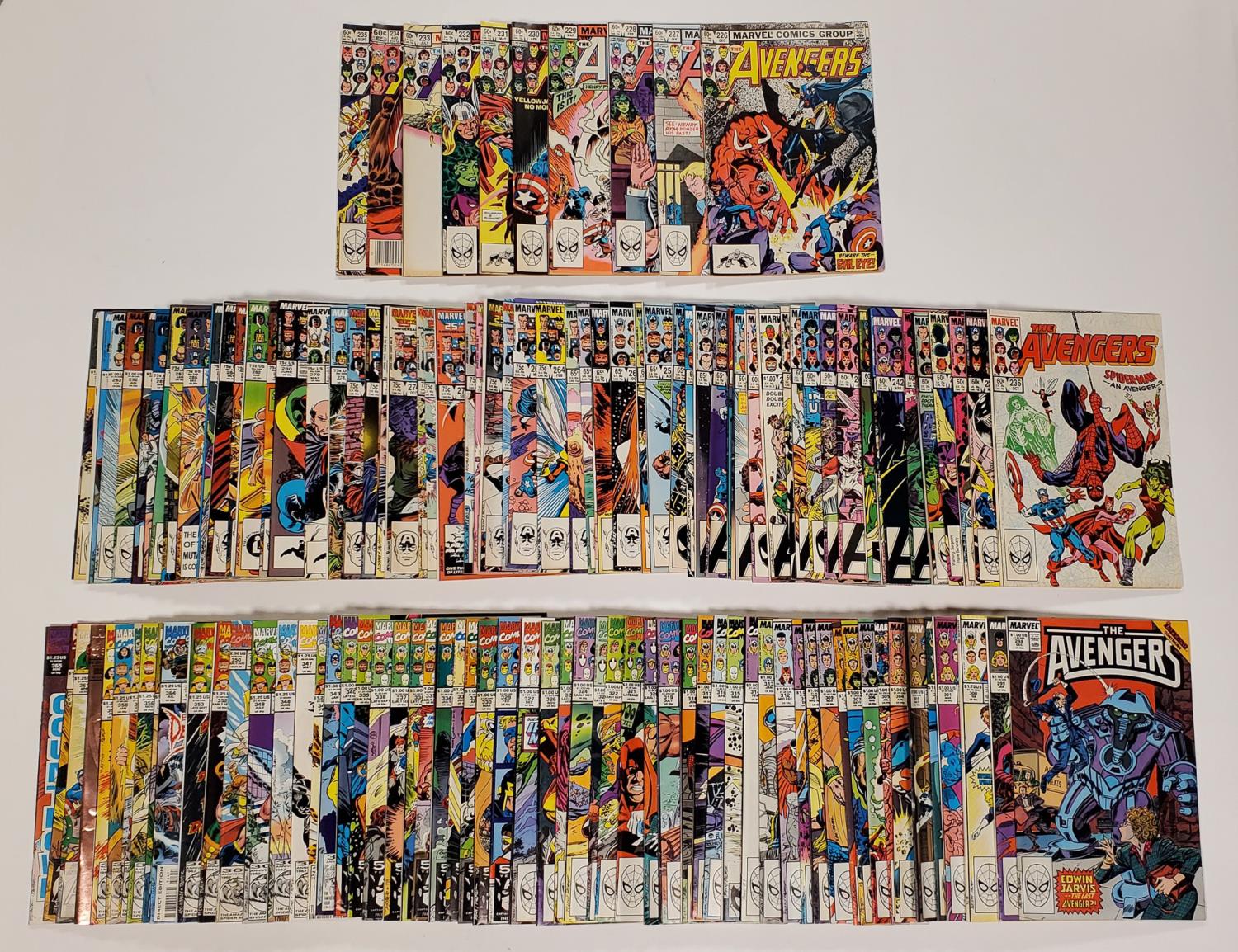 THE AVENGERS COMIC BOOK LOT