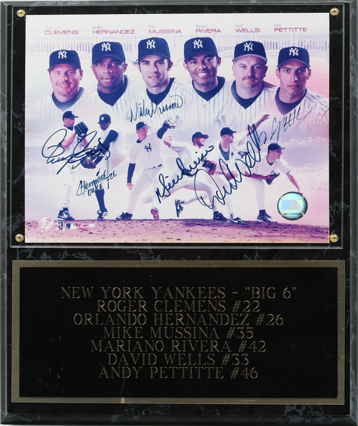 THE BIG SIX NEW YORK YANKEES