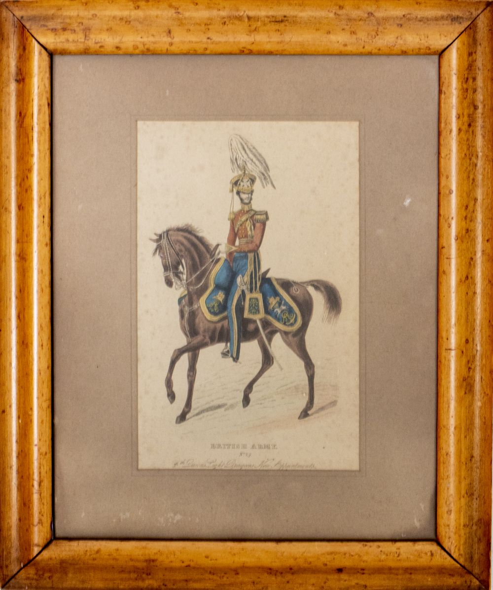 "THE BRITISH ARMY" HAND-COLORED