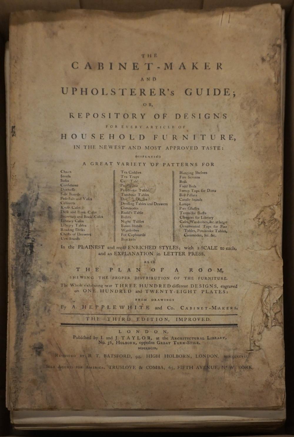 THE CABINET-MAKER AND UPHOLSTERER'S
