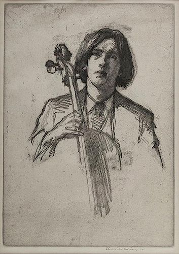 THE CELLISTAuerbach-Levy, William