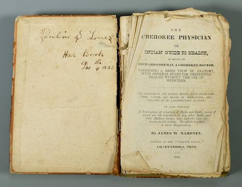 THE CHEROKEE PHYSICIAN OR INDIAN