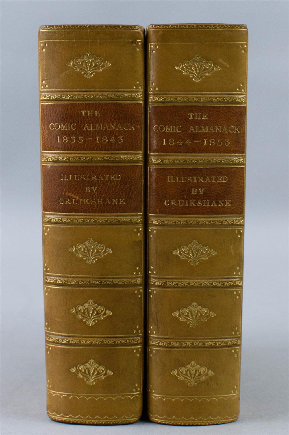 THE COMIC ALMANACK ILLUSTRATED BY
