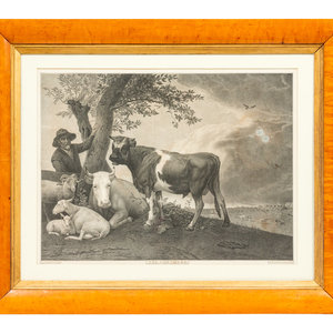 The Cow-Herd Engraving, by G.S. &
