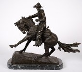 The Cowboy Bronze Recast by Fr