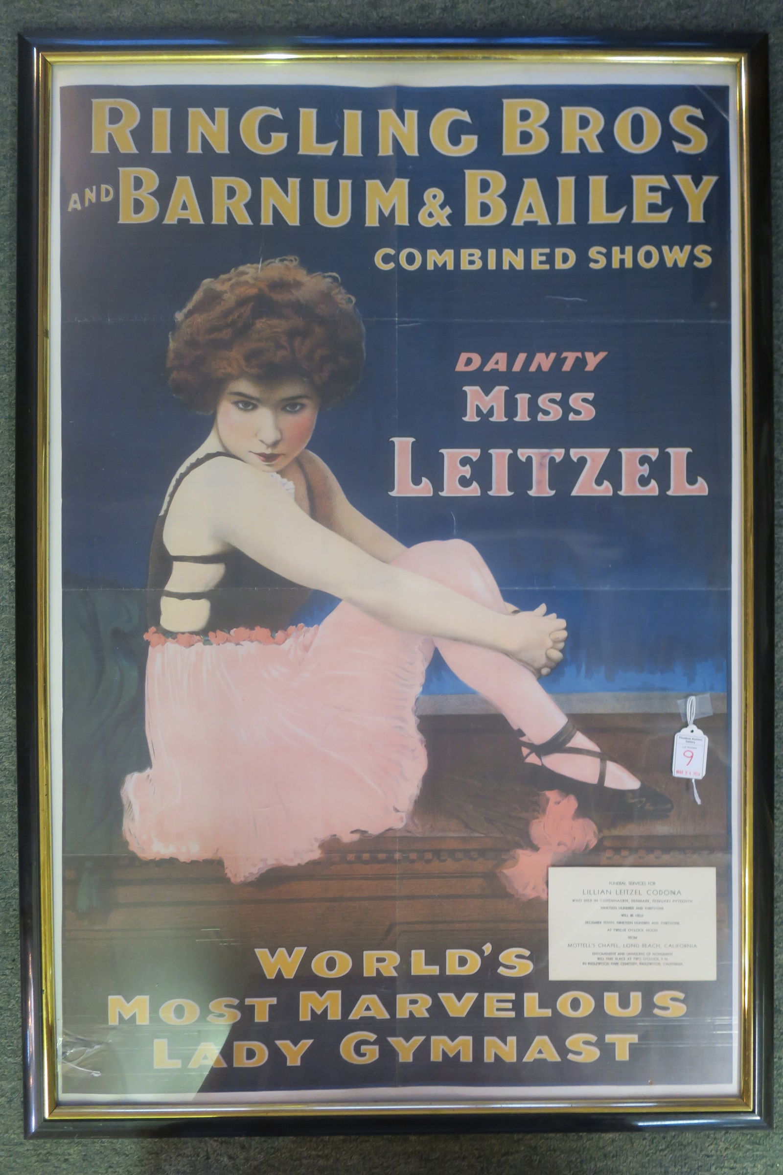 THE DAINTY MISS LEITZEL CIRCUS