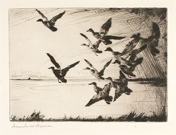The Darkening Sky by Frank Weston