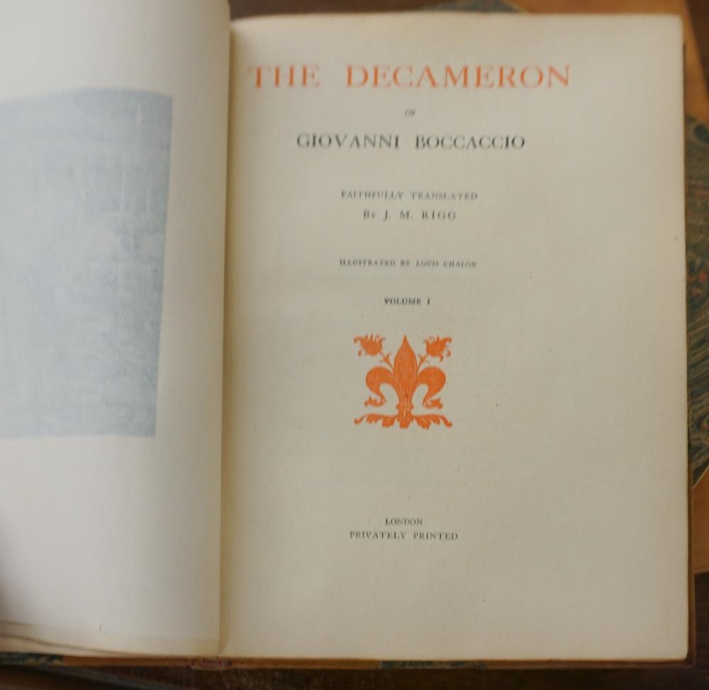 THE DECAMERON OF GIOVANNI