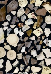 THE DERBY POTTERY AND GLAZED A