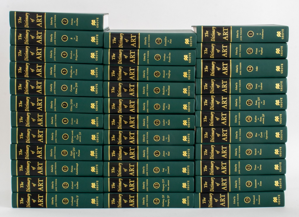 THE DICTIONARY OF ART, JANE