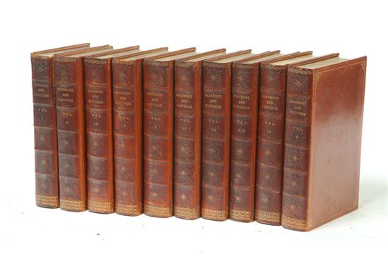 THE DRAMATICK WORKS OF BEAUMONT AND