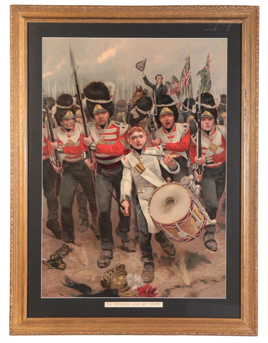 THE DUKE OF WELLINGTON AT WATERLOO: