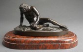 THE DYING GAUL BRONZE SCULPTUR