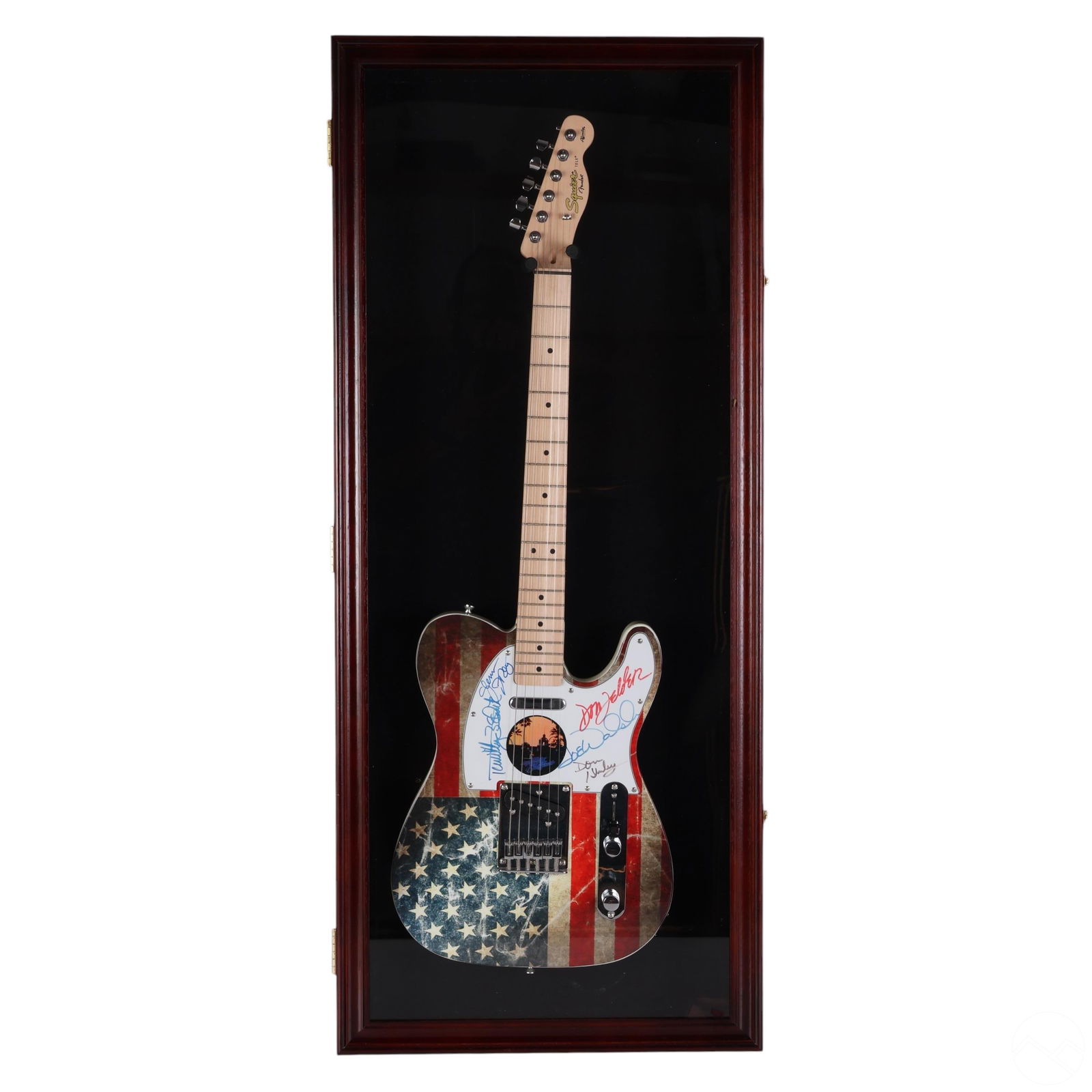 THE EAGLES AUTOGRAPHED ELECTRIC