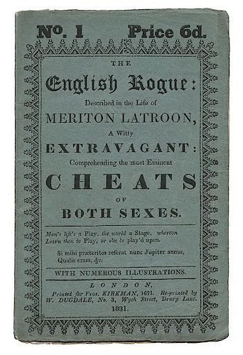 THE ENGLISH ROGUE: DESCRIBED IN THE