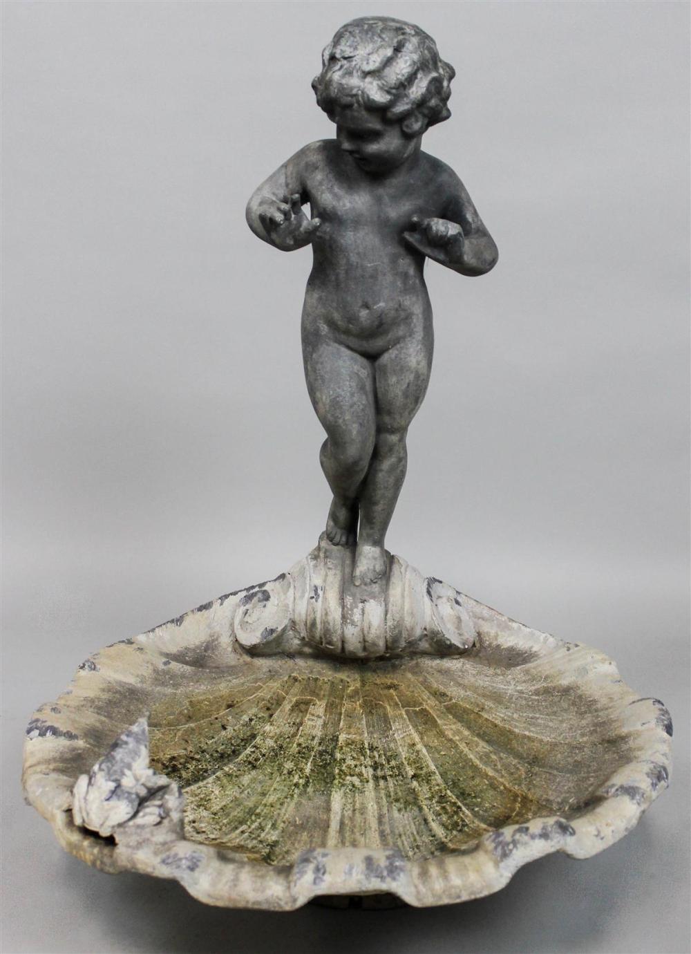 THE ERKINS STUDIOS LEAD FOUNTAIN
