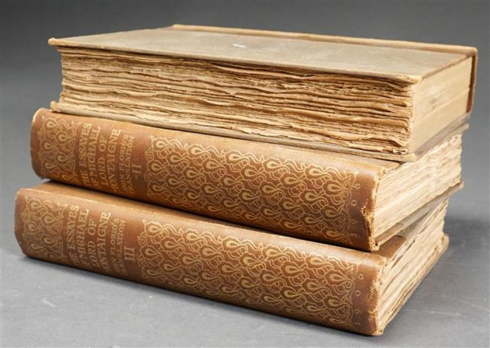 THE ESSAYS OF MICHAEL LORD OF