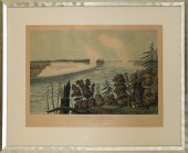 "THE FALLS OF NIAGARA" HAND-CO