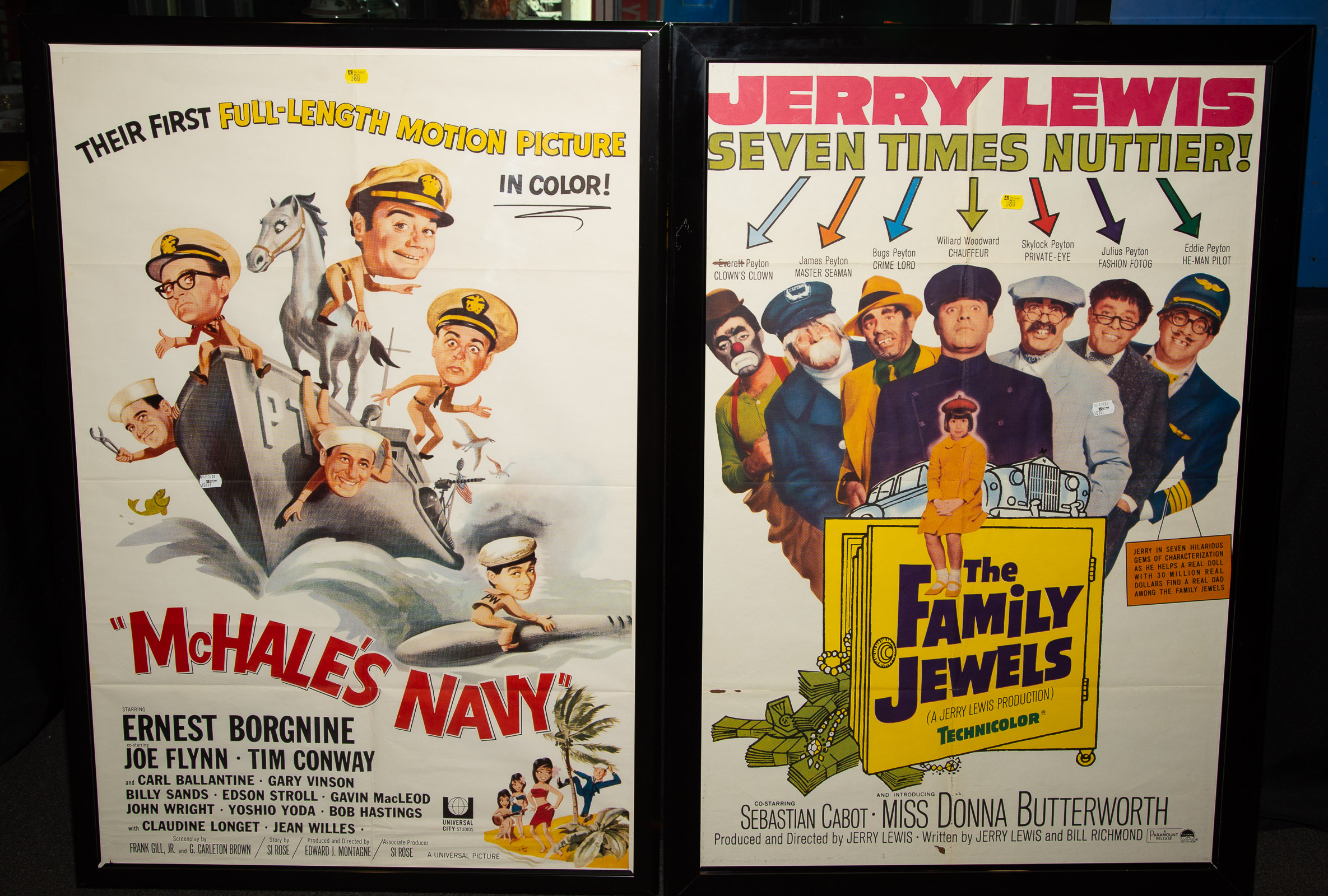 THE FAMILY JEWELS & MCHALE'S NAVY