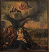 "THE FLIGHT TO EGYPT" OIL ON C