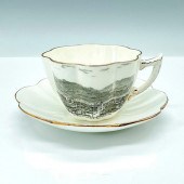 THE FOLEY BONE CHINA TEACUP AN