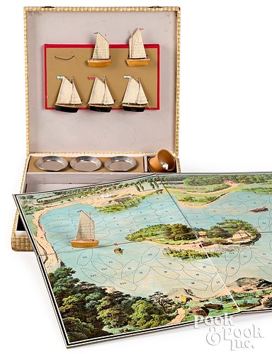 THE GAME OF REGATTA, CA. 1900The