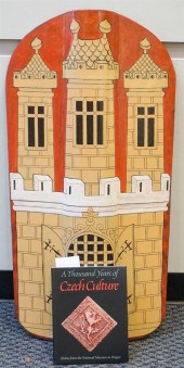 THE GATES OF PRAGUE, PAINTED W