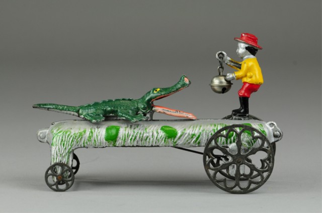 THE GATOR BAITER BELL TOY N.N. Hill