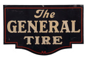 THE GENERAL TIRE DIE-CUT SIGN<